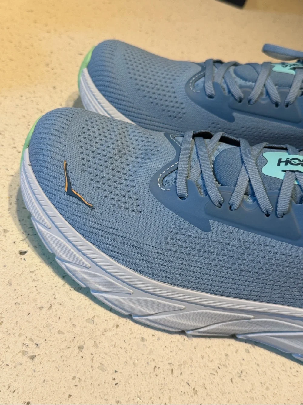 Hoka light blue